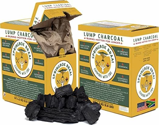 Springbok BRAAI Lump Charcoal 3 Springbok BRAAI Lump Charcoal