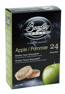 Bradley Apple Bisquettes 24-Pack