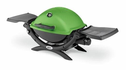Weber Q 1200 Green Lid 3 Weber Q 1200 Green Lid