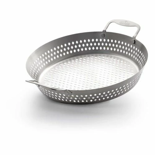 Napoleon Stainless Steel Grilling Wok 3 Napoleon Stainless Steel Grilling Wok