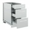 3 Drawer Cabinet (Stainless Steel)