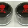 Weber Summit Knobs Pair No Light 180' Swing -JOHNSTONES Sales 91537