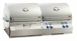 Aurora A830i Gas & Charcoal Combo Grill W/Rear