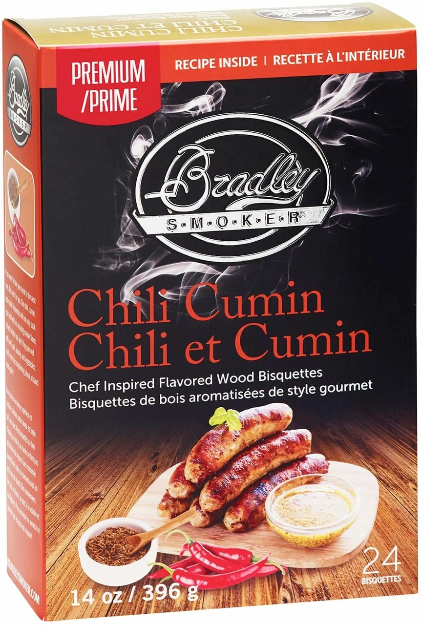Bradley Smoker Chili Cumin Bisquettes (48 Pack) 3 Bradley Smoker Chili Cumin Bisquettes (48 Pack)
