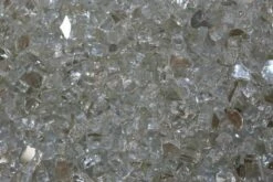 Crushed Fire Glass For Fire Pits - Platinum