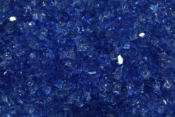 Crush Fire Glass For Fire Pits - Deep Blue Sea