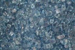 Crushed Fire Glass For Fire Pits - Caribbean Blue