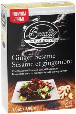 Bradley Smoker Ginger & Sesame Bisquettes (48 Pack)