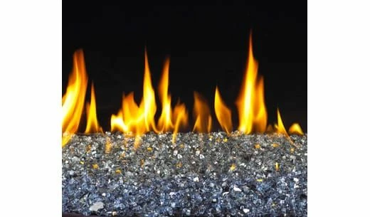 Fyre Glass 10Lbs Caribbean Blue Reflective 3 Fyre Glass 10Lbs Caribbean Blue Reflective