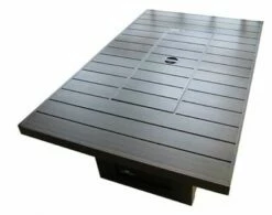 St. Tropez Bronze Patioflame Table Rectangular 5 St. Tropez Bronze Patioflame Table Rectangular -JOHNSTONES Sales gpftr3656 bz covered