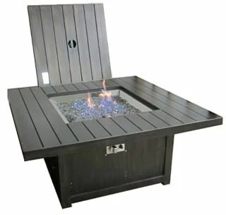 St. Tropez Bronze Patioflame Table Square 4 St. Tropez Bronze Patioflame Table Square - Image 2