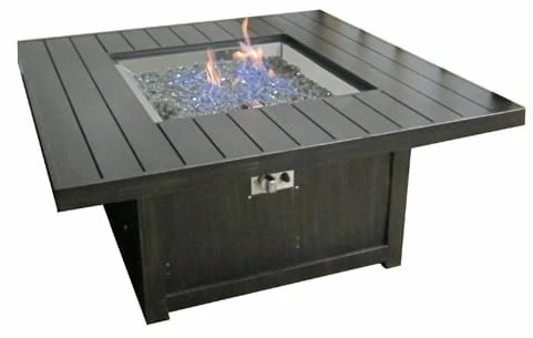 St. Tropez Bronze Patioflame Table Square 3 St. Tropez Bronze Patioflame Table Square