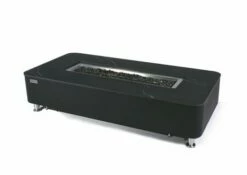 VALENCIA PORCELAIN TOP FIRE TABLE - BLACK (NG)