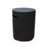 Smooth Round Tank Cover (Black) -JOHNSTONES Sales onb017 blk tank cover