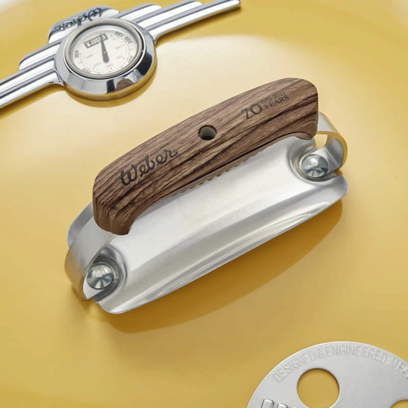 Weber 22 Inch 70th Anniversary Hot Rod Yellow 6 Weber 22 Inch 70th Anniversary Hot Rod Yellow - Image 4